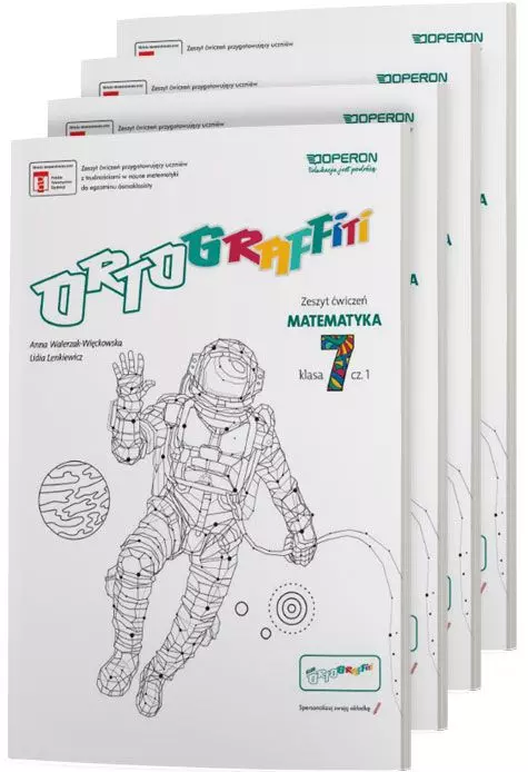 Ortograffiti. Matematyka. Klasy 7 i 8. Szkoła podstawowa - Książki