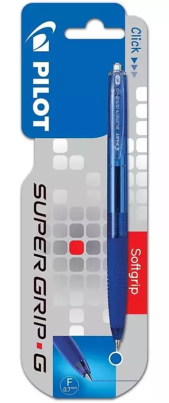 Długopis olejowy Super Grip G Retractable niebieski - Papiernicze i szkolne