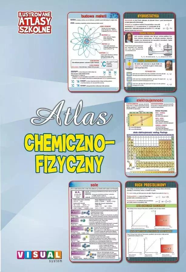 Ilustrowany atlas szkolny chemiczno-fizyczny - Książki