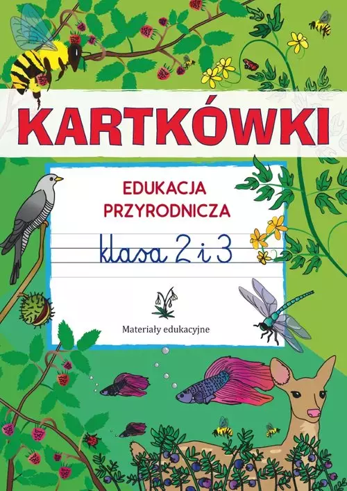 Kartkówki. Edukacja przyrodnicza klasa 2 i 3 - Książki