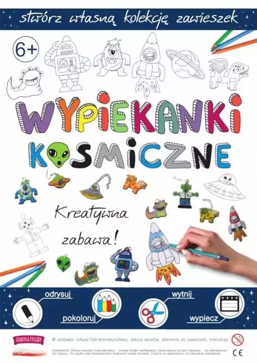 Wypiekanki kosmiczne - kreatywna zabawa! - Papiernicze