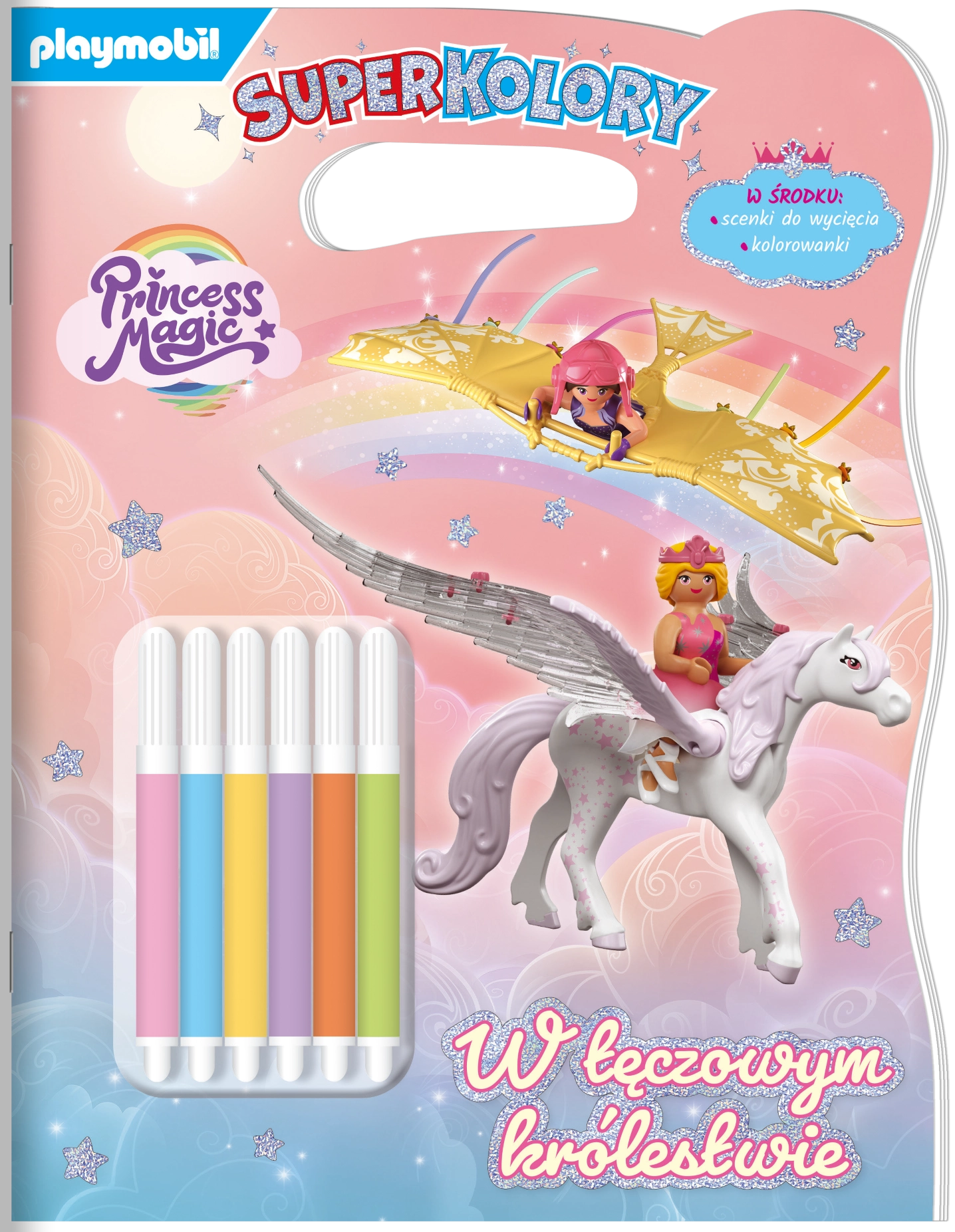 Playmobil Princess Magic. Superkolory. W tęczowym królestwie - Książki