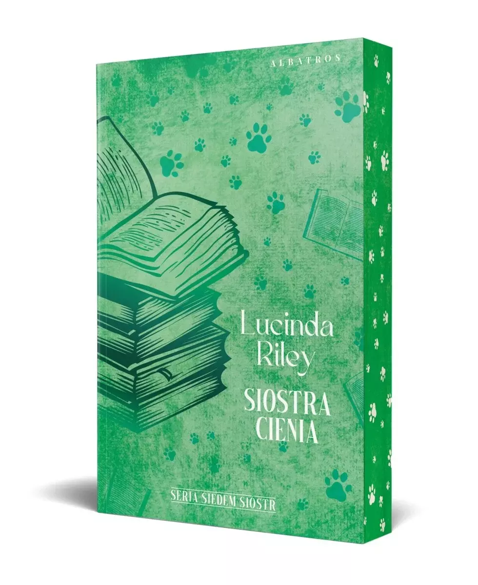 Siostra Cienia. Cykl Siedem Sióstr. Tom 3 (barwione brzegi) - Książki