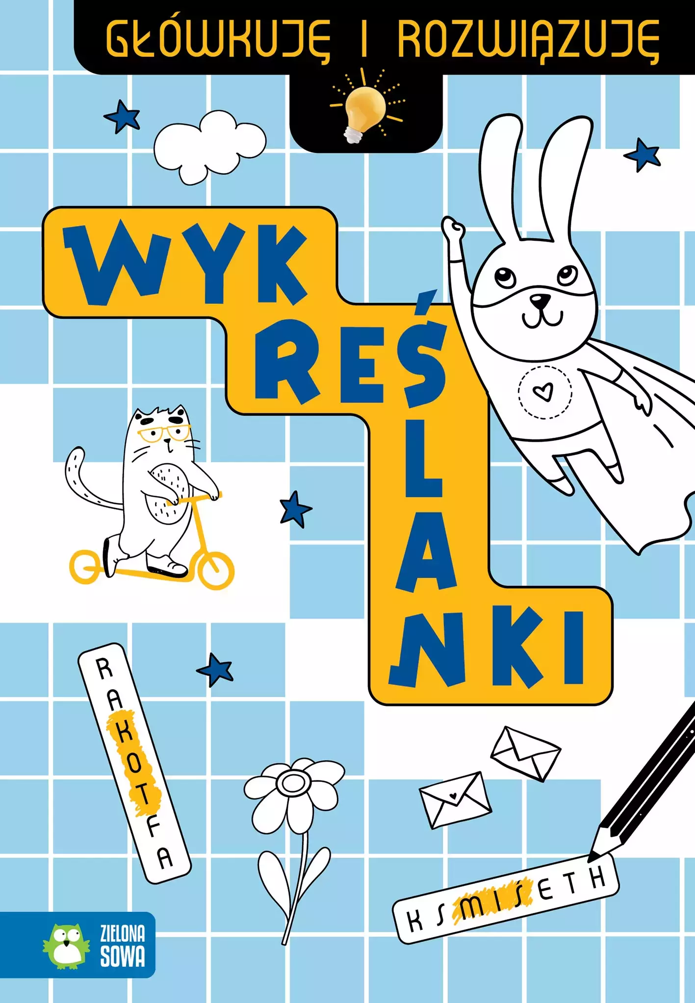 Główkuję i rozwiązuję. Wykreślanki - Książki