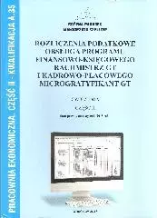 Pracownia Ekonomiczna ćwiczenia. Część 2. Rozliczenia podatkowe. Stan prawny na 1 stycznia 2013 roku - Książki