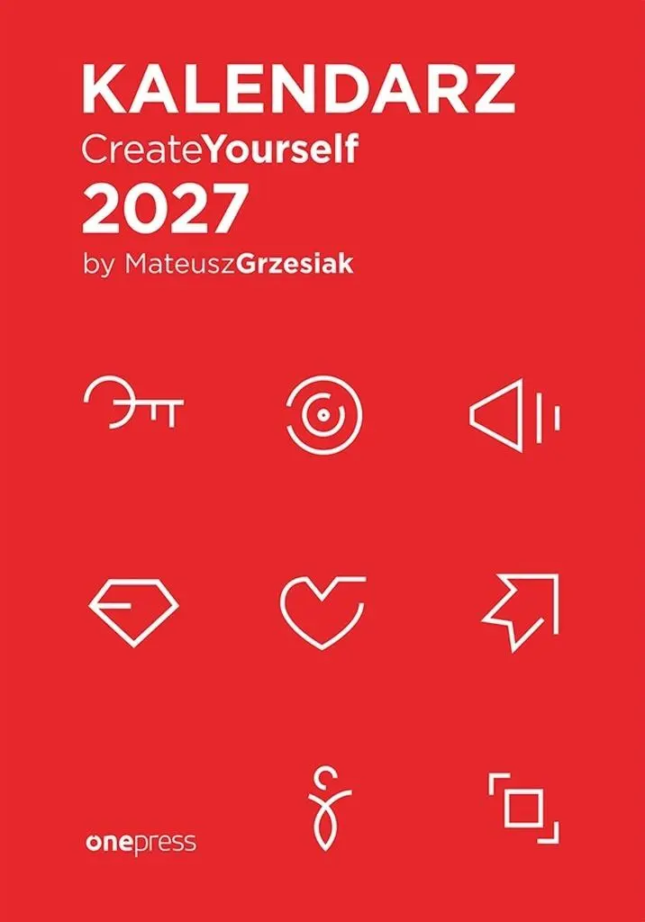 Kalendarz Create Yourself 2027 - Książki