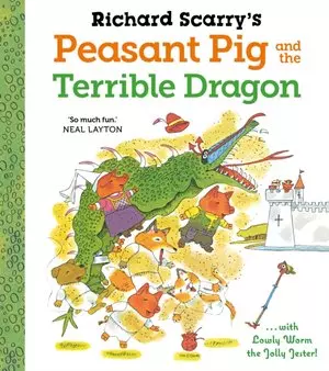 Richard Scarry`s Peasant Pig and the Terrible Dragon - Książki