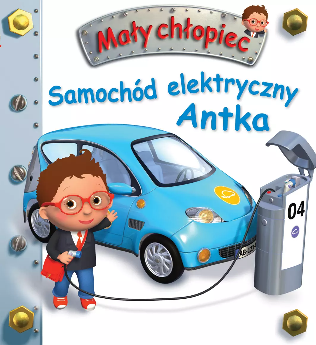Samochód elektryczny Antka. Mały chłopiec - Książki