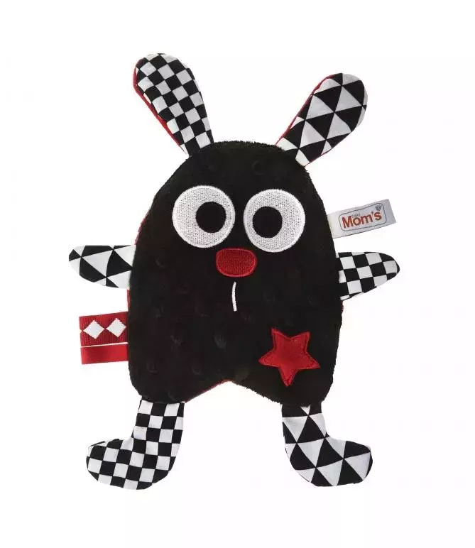Hencz Toys Szeleścik z gwiazdką czarny - Zabawki