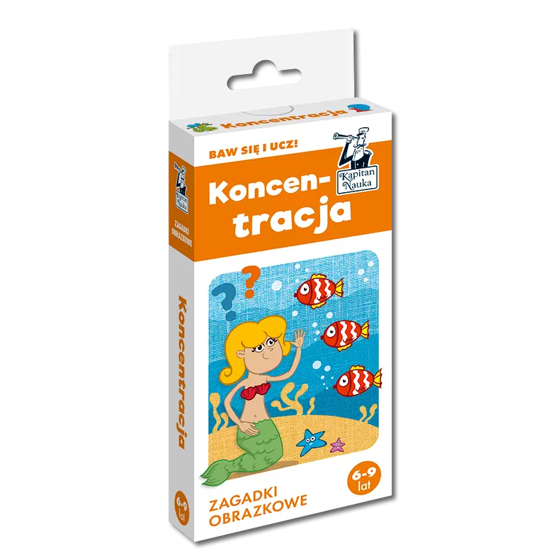Koncentracja. Zagadki obrazkowe 6-9 lat - Gry