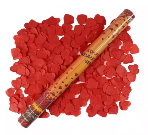 Konfetti Wystrzalowe 60cm Serca Pbh - Książki