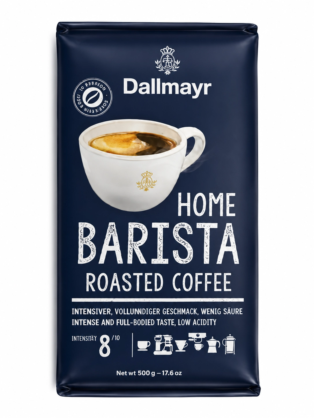 Kawa ziarnista Dallmayr Home Barista, 500 g - Papiernicze i szkolne