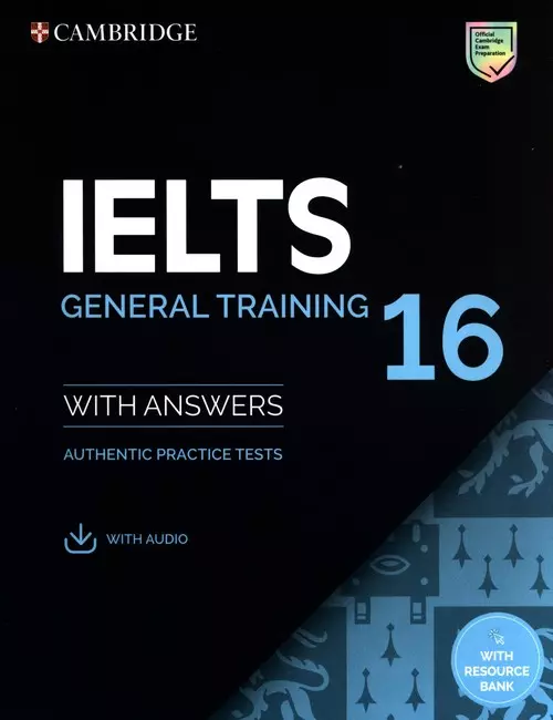 IELTS 16 General Training Student's Book with Answers with Audio with Resource Bank - Książki