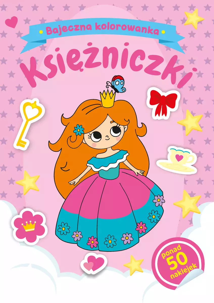 Bajeczna kolorowanka. Księżniczki - Książki