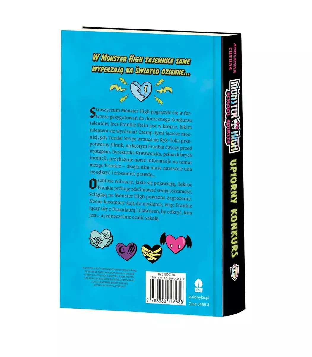Monster High. School Spirits. Upiorny konkurs - Książki