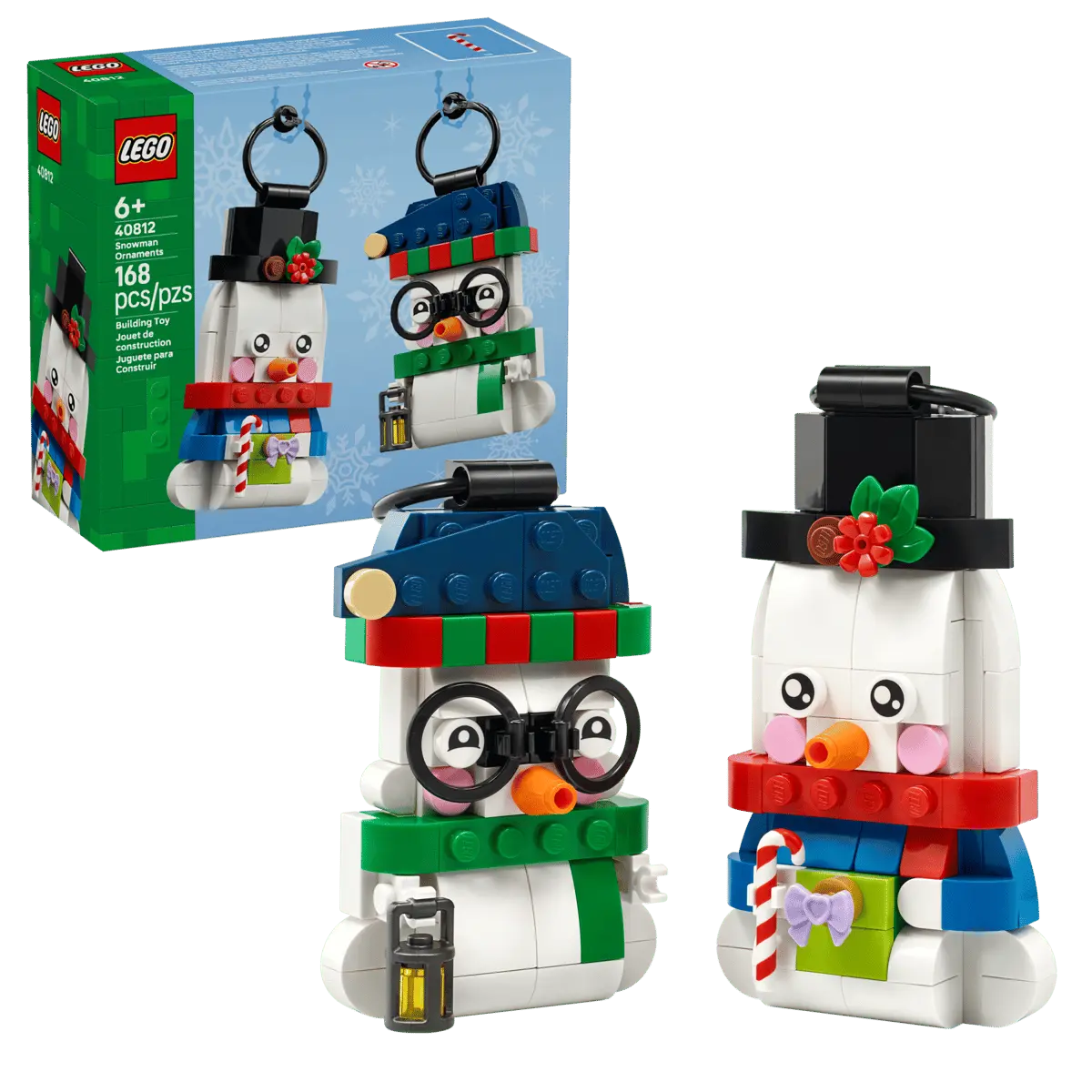 LEGO Ozdoby z bałwankami 40812 - Zabawki