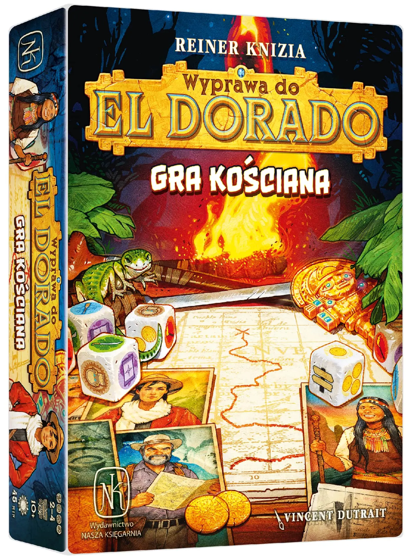 Wyprawa do El Dorado. Gra kościana - Gry