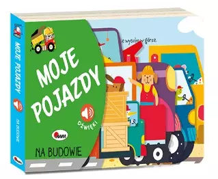 Moje pojazdy. Na budowie - Książki