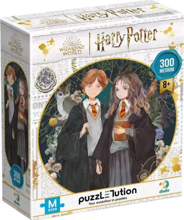 Puzzle 300 elementów. Harry Potter. Hermiona i Ron - Puzzle