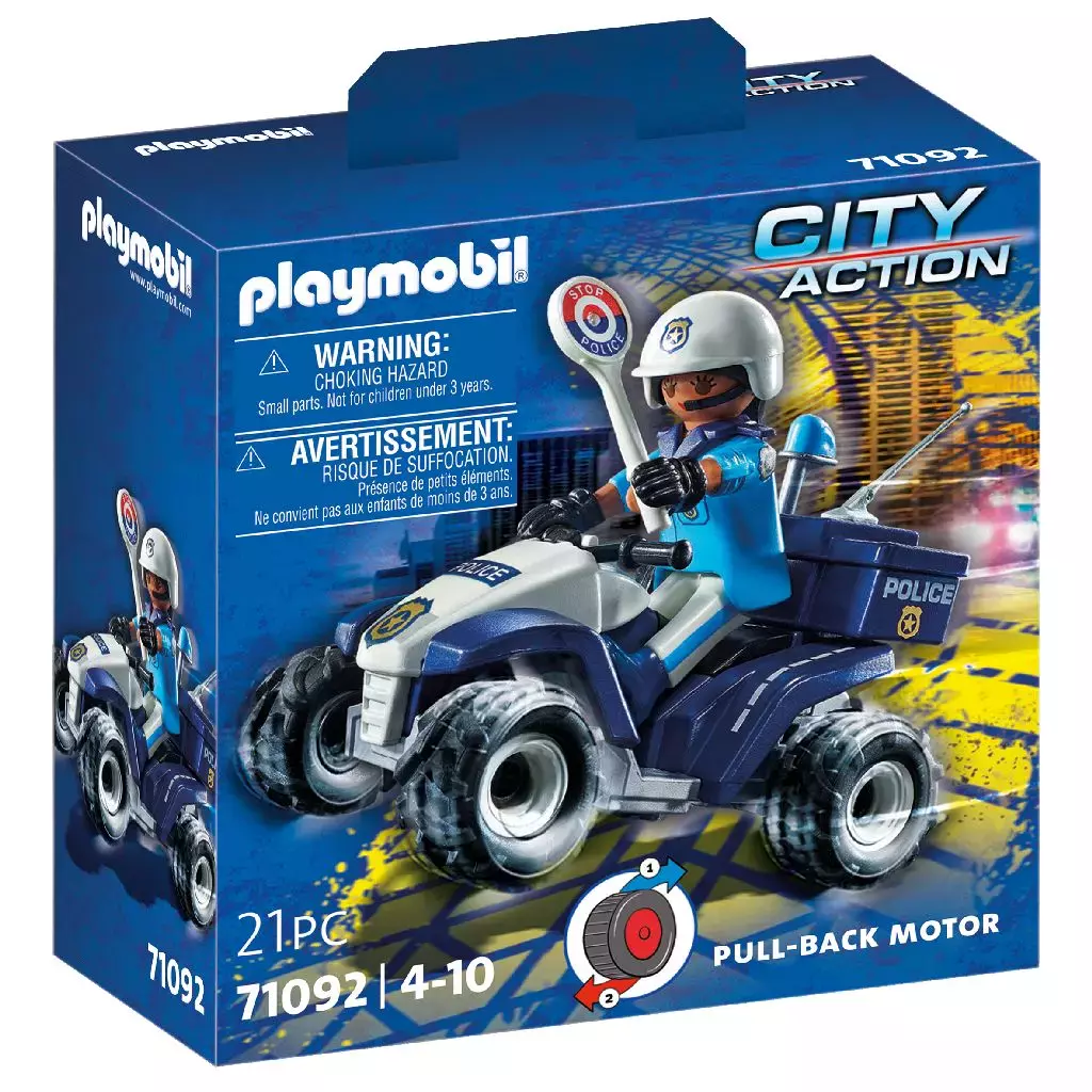PLAYMOBIL ® City Action 71092. Policyjny Speed Quad - Zabawki