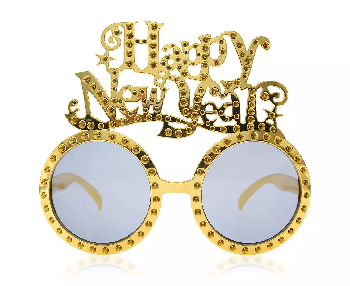 Okulary Diamenty HAPPY NEW YEAR Sylwester Nowy Rok - Papiernicze i szkolne
