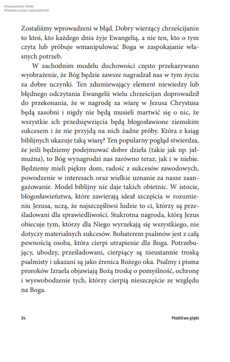 Modlitwa głębi. Jak znaleźć wewnętrzny spokój - Książki