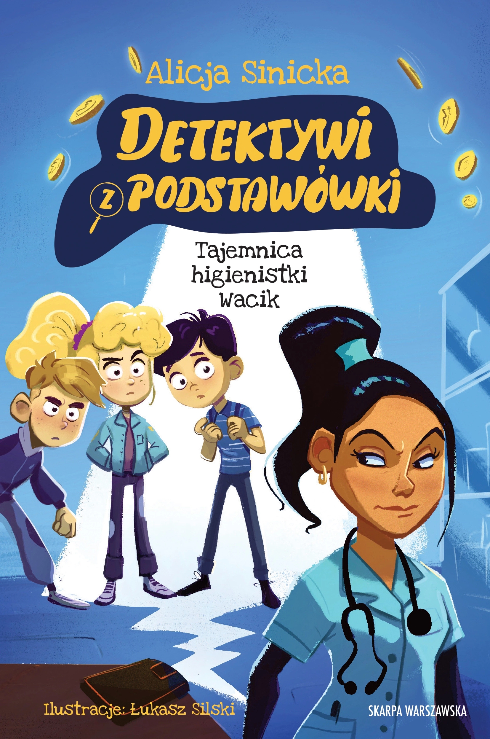 Detektywi z podstawówki. Tajemnica higienistki Wacik - Książki