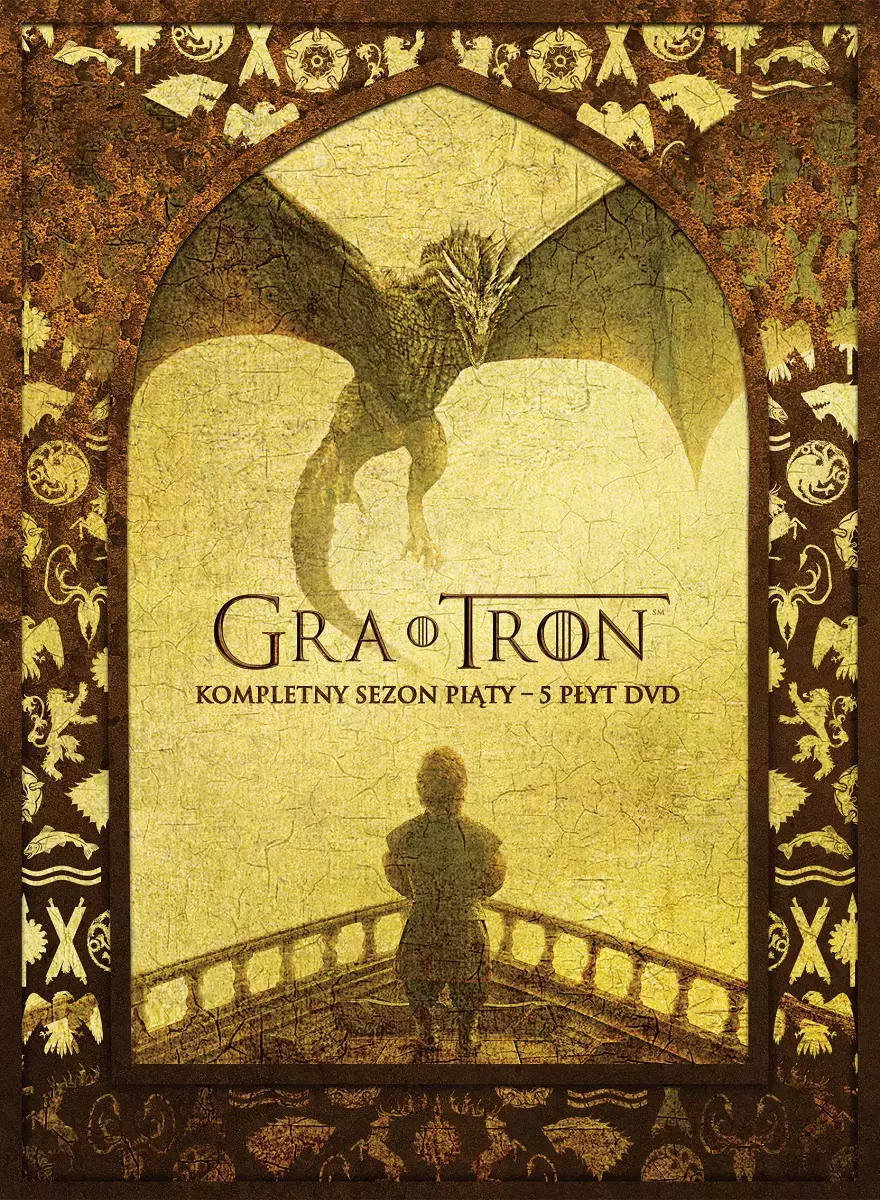 Gra o Tron. Sezon 5, 5 DVD - Filmy