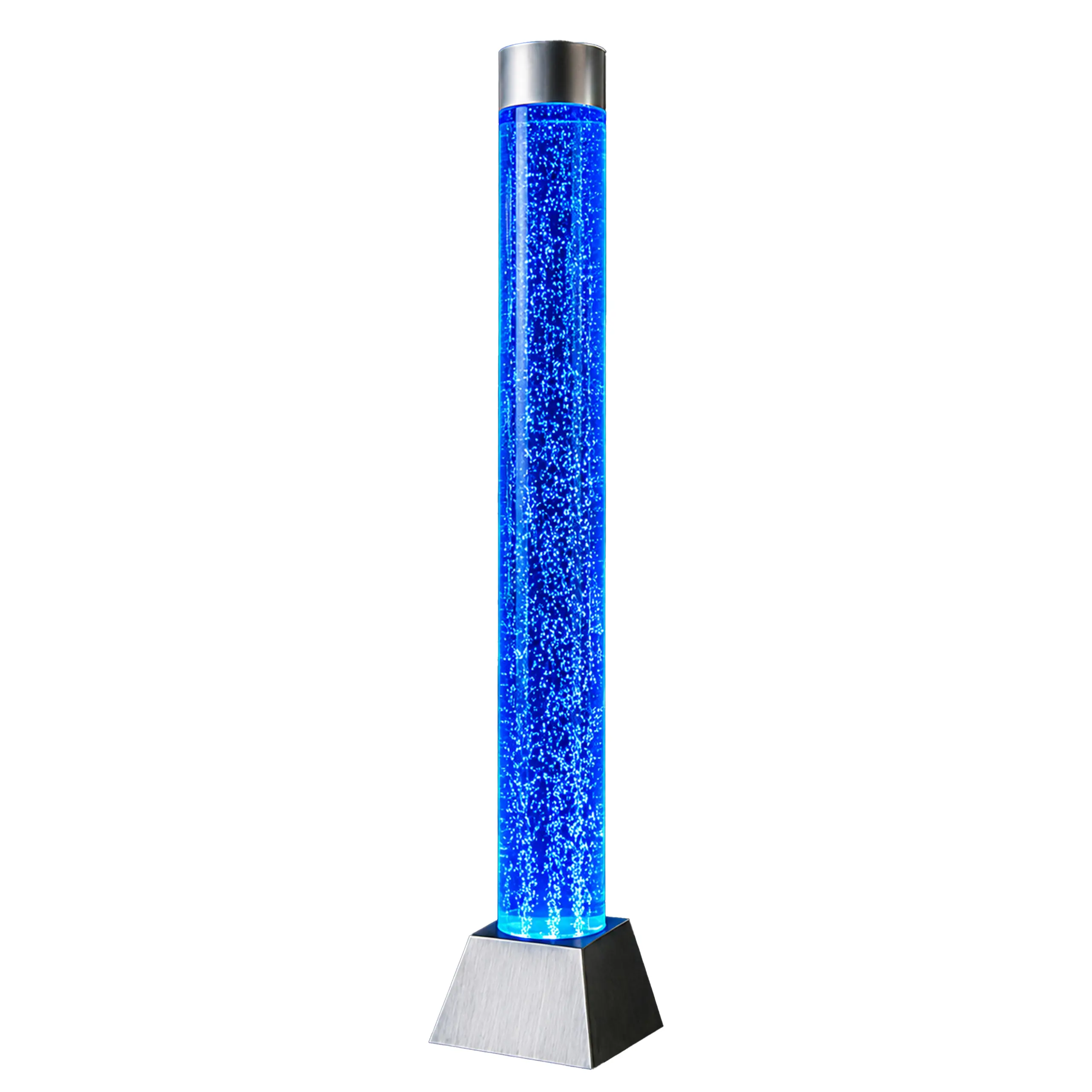 Kolumna Lampka Stojąca Lampa Słup Wodna Bąbelkowa Led RGB 180x15cm Pilot - Dom i ogród