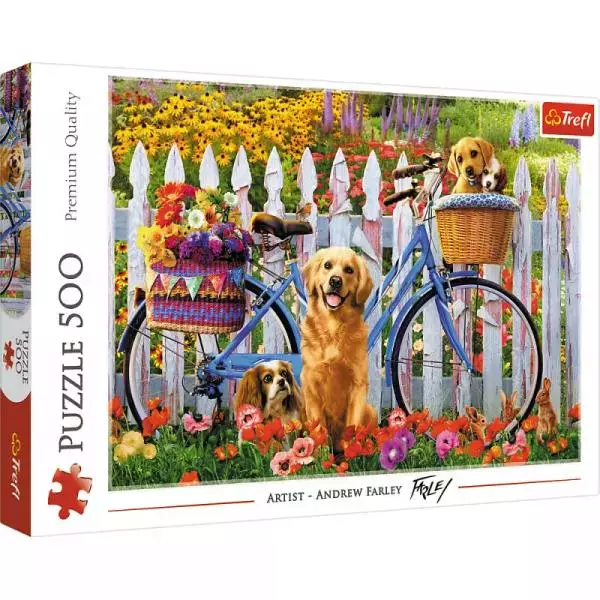 Puzzle 500el Pieska przygoda 37450 Trefl - Puzzle
