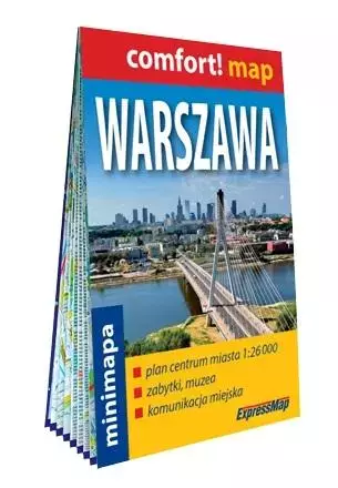 Comfort! map Warszawa 1:26 000 - Książki