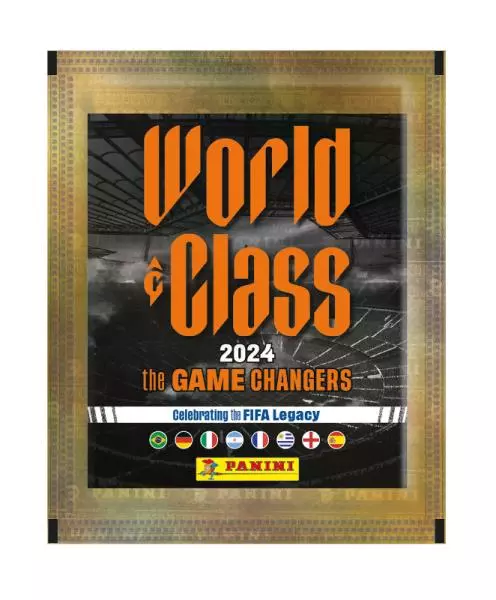 FIFA WORLD CLASS 2024 PF 365 Naklejki saszetka 01087 PANINI - Papiernicze i szkolne