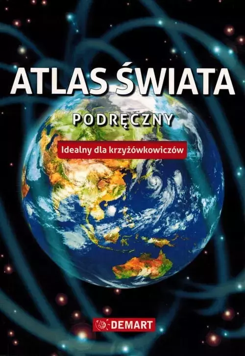 Podręczny atlas świata. Idealny dla krzyżówkowiczów - Książki