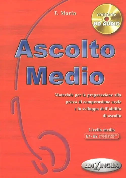 Ascolto Medio. Podręcznik + CD - Książki