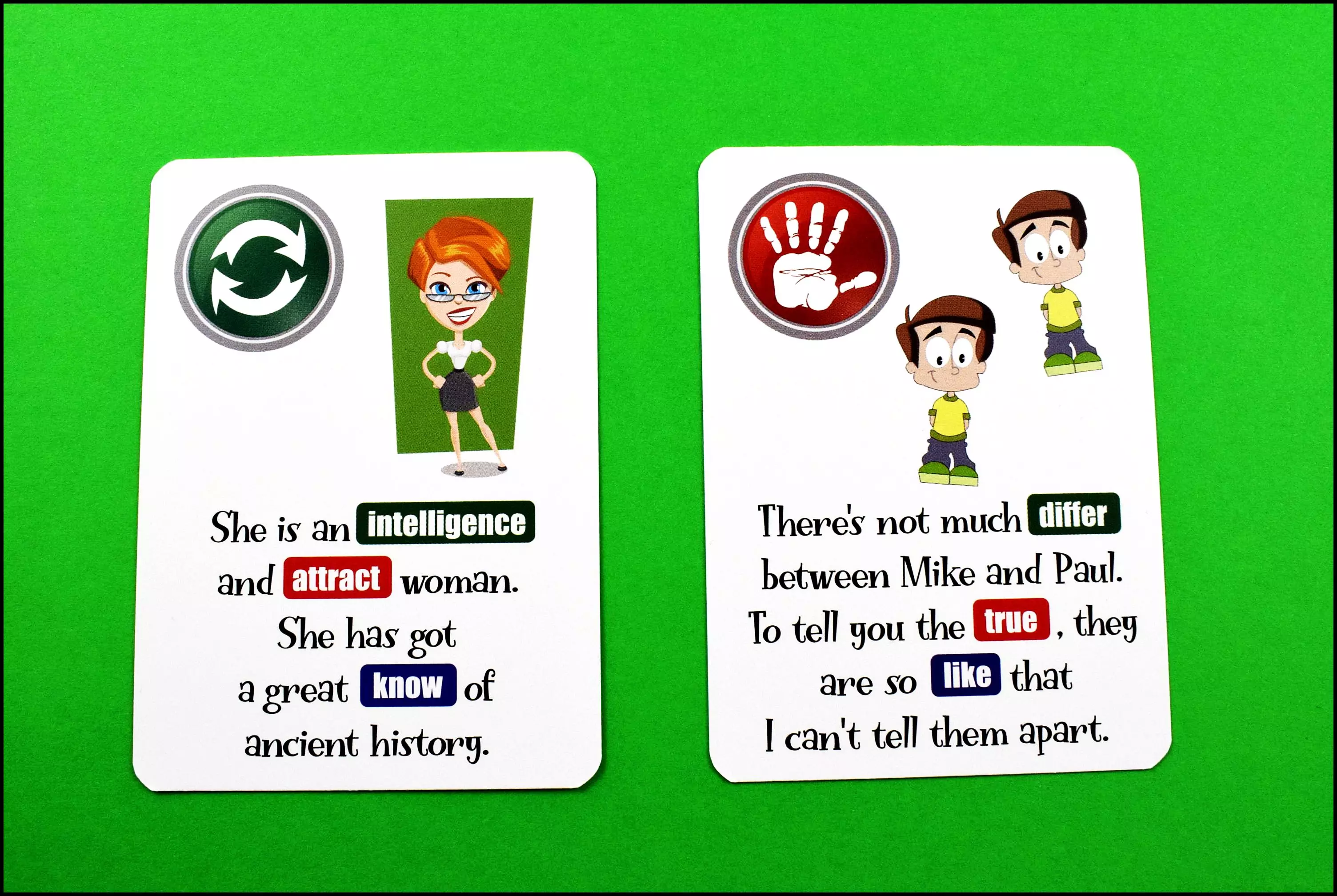 Fun Card English. Word Formation - Gry