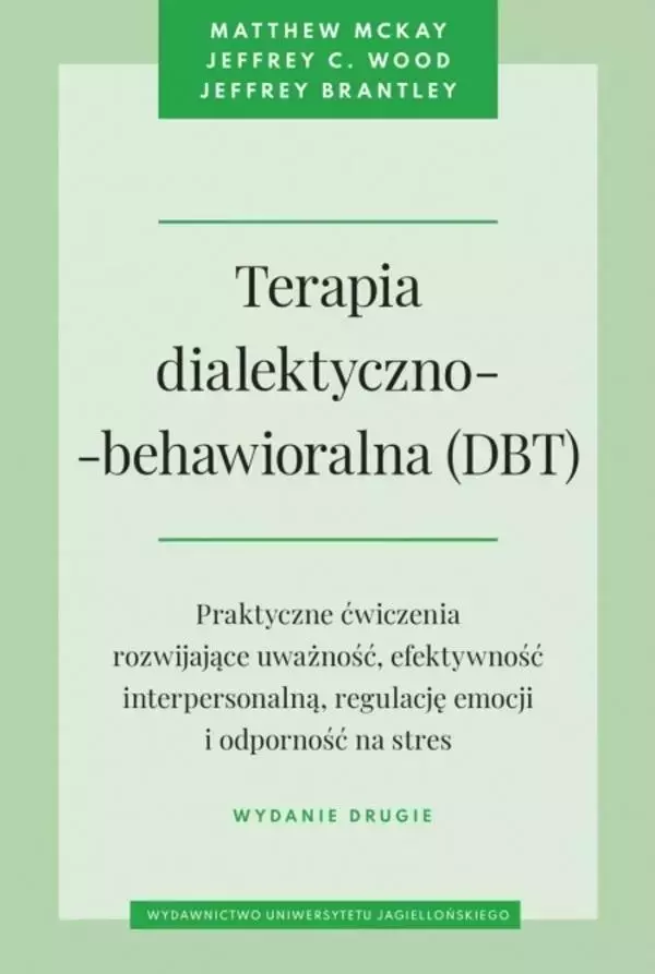 Terapia dialektyczno-behawioralna (DBT) w.2 - Książki