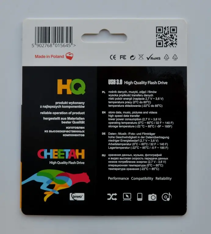 Imro pendrive 128GB USB 3.0 Cheetah - Elektronika i akcesoria