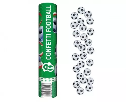 Konfetti Wystrzalowe 30x5 Piłka Nożna - Impreza