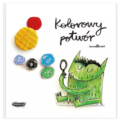 Kolorowy potwór - Książki