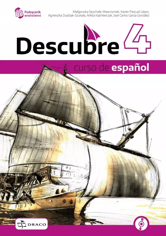 Descubre 4. Podręcznik + CD - Książki