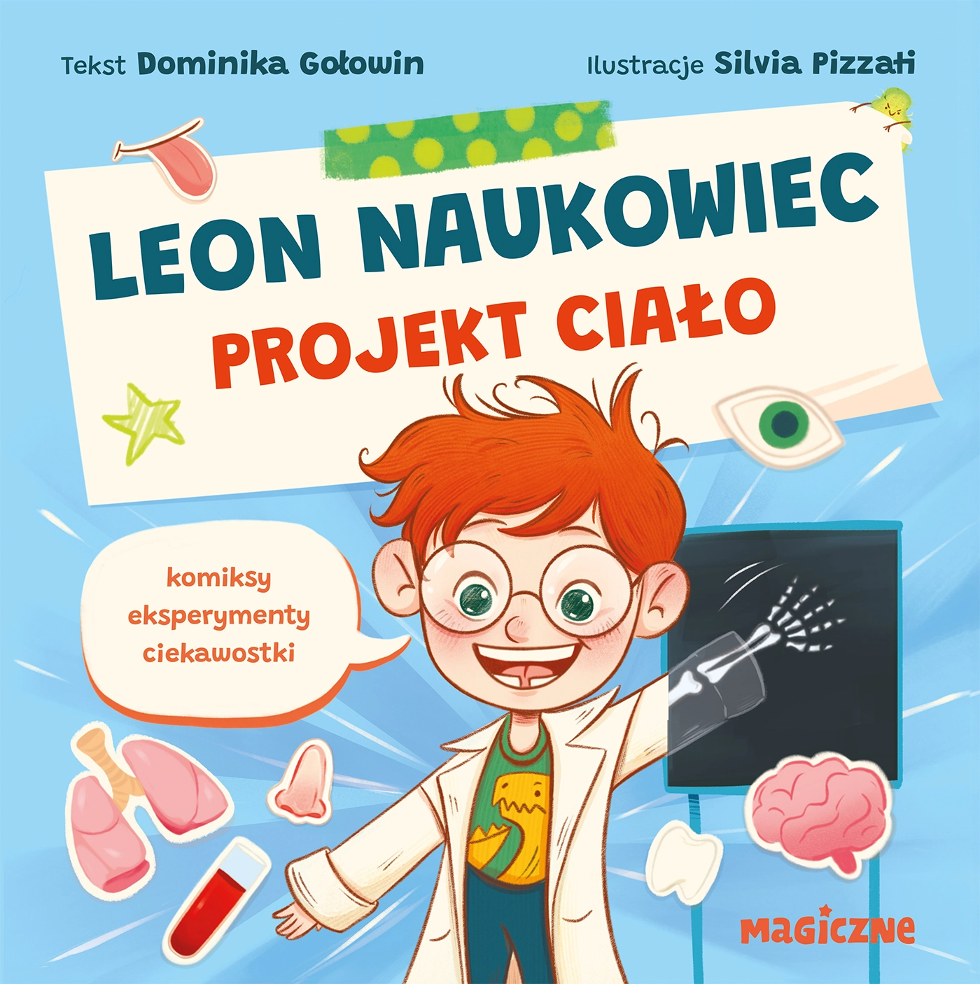 Leon naukowiec. Projekt ciało - Książki