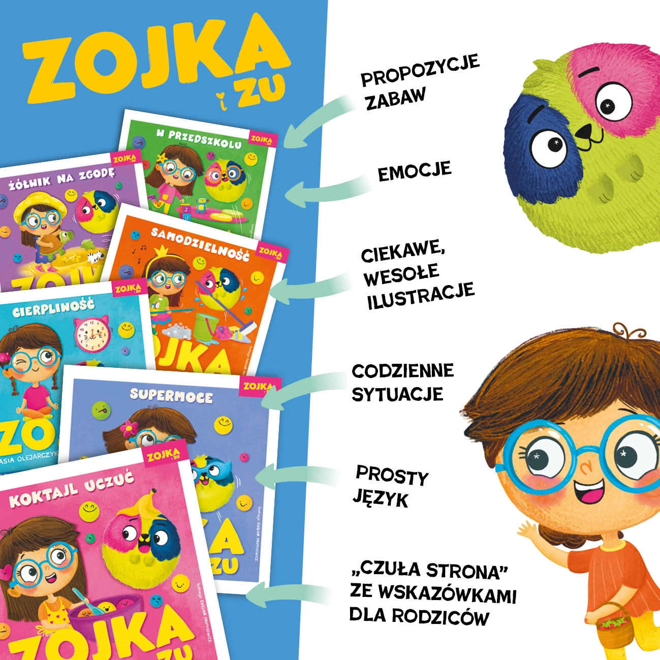 Zojka i Zu. W przedszkolu - Książki