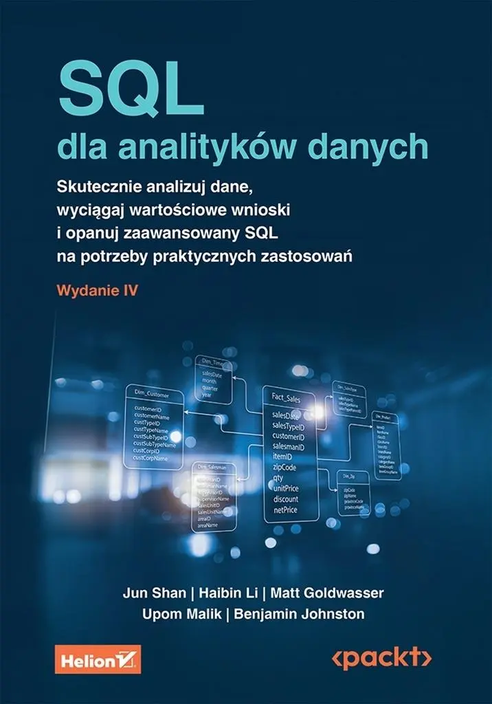 SQL dla analityków danych. Skutecznie analizuj... - Książki
