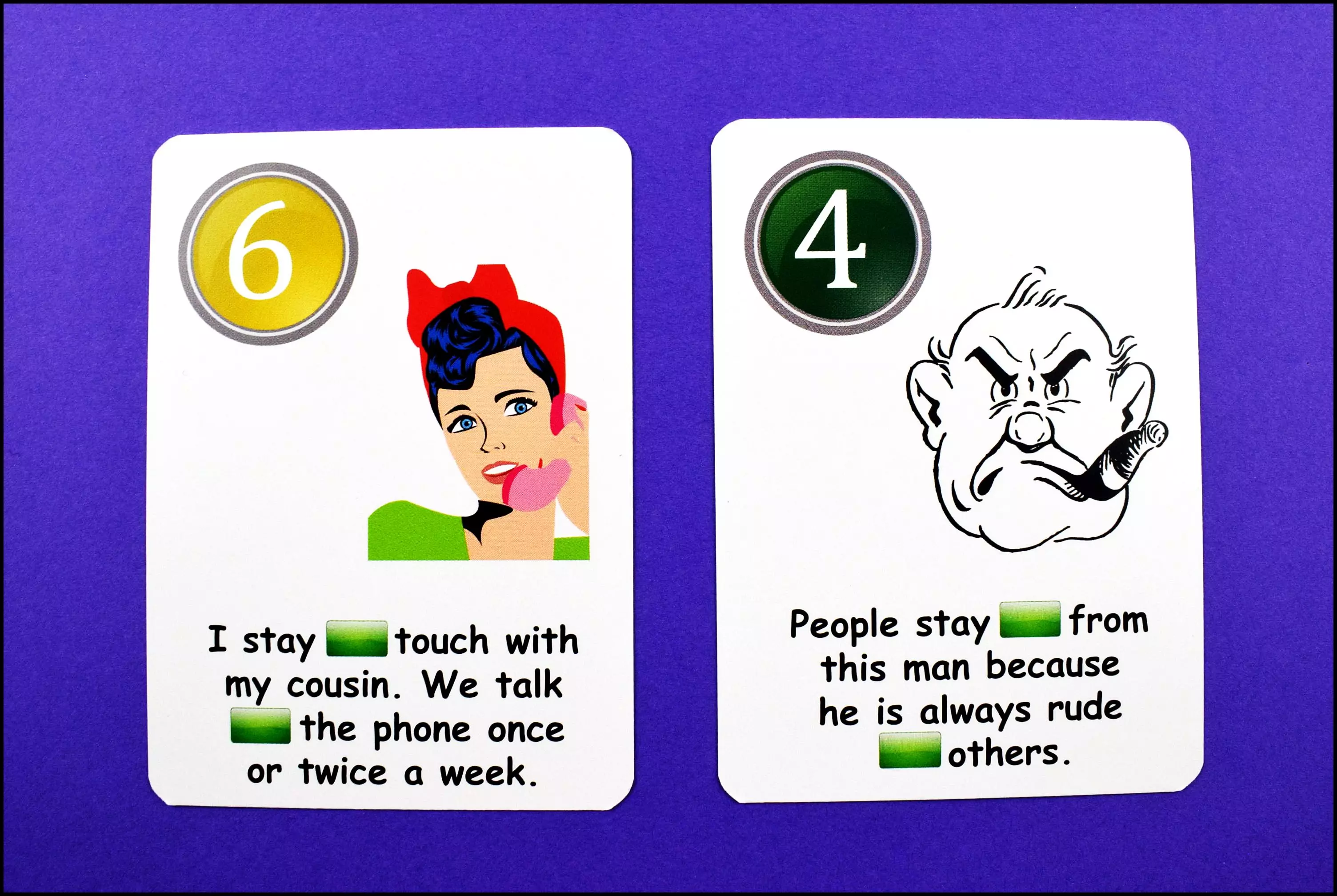 Fun Card English. Prepositions, Prepositions - Gry