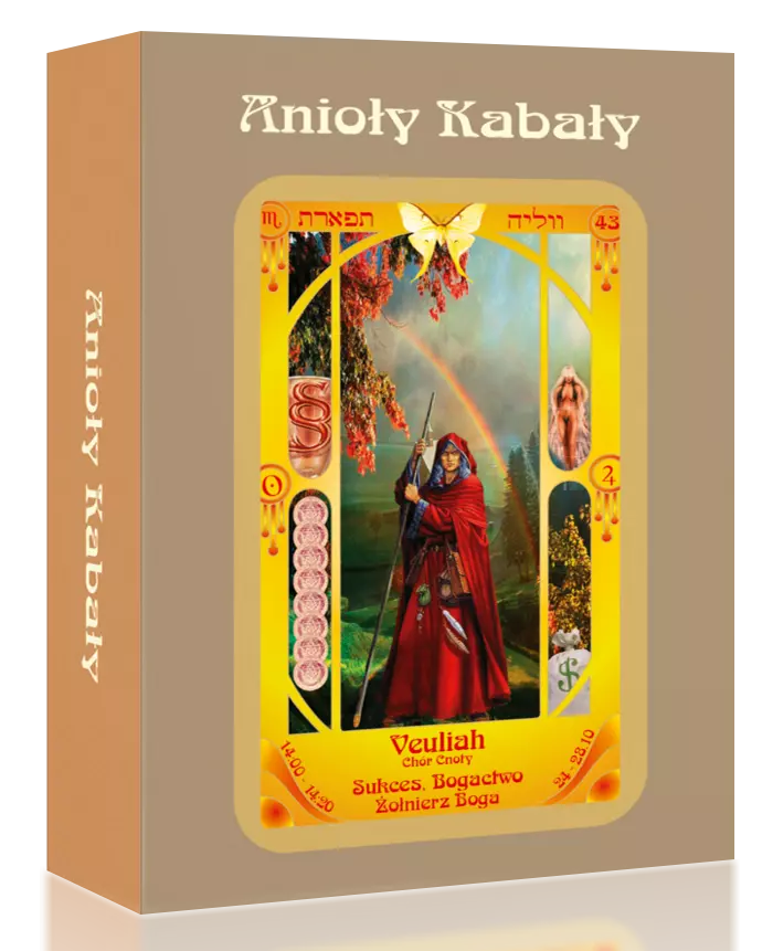Anioły Kabały. Karty + instrukcja - Książki