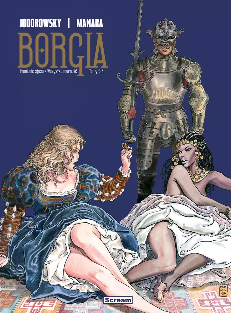 Borgia. Płomienie stosu / Wszystko marność. Tomy 3-4 - Książki