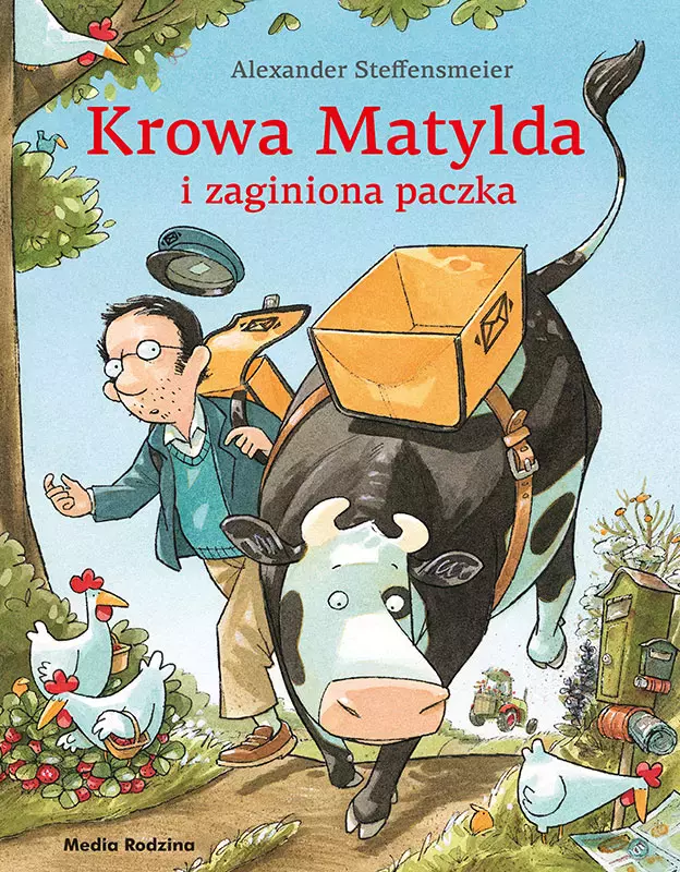 Krowa Matylda i zaginiona paczka - wydanie zeszytowe - Książki