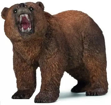 Wild Life. SLH14685. Niedźwiedź grizzly - Zabawki
