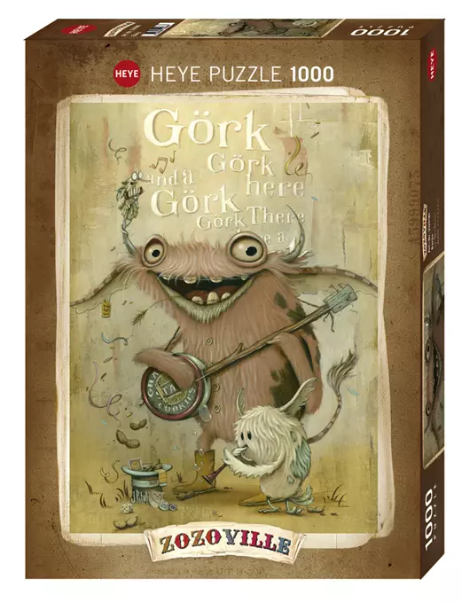 Puzzle Heye 1000 elementów. Zozoville, Bango - Puzzle