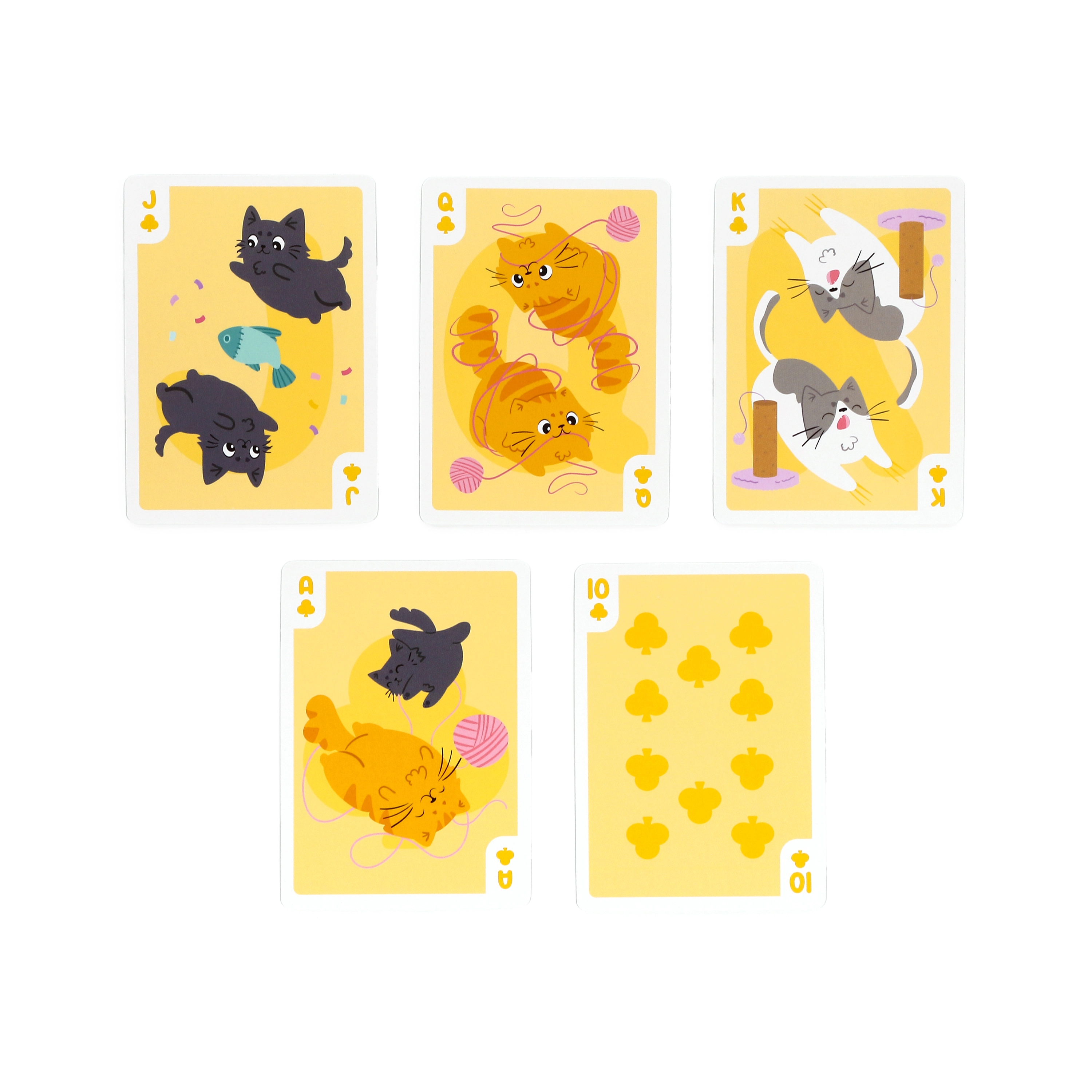 Standardowa talia kart do gry - Beans & Co Cats - Papiernicze i szkolne